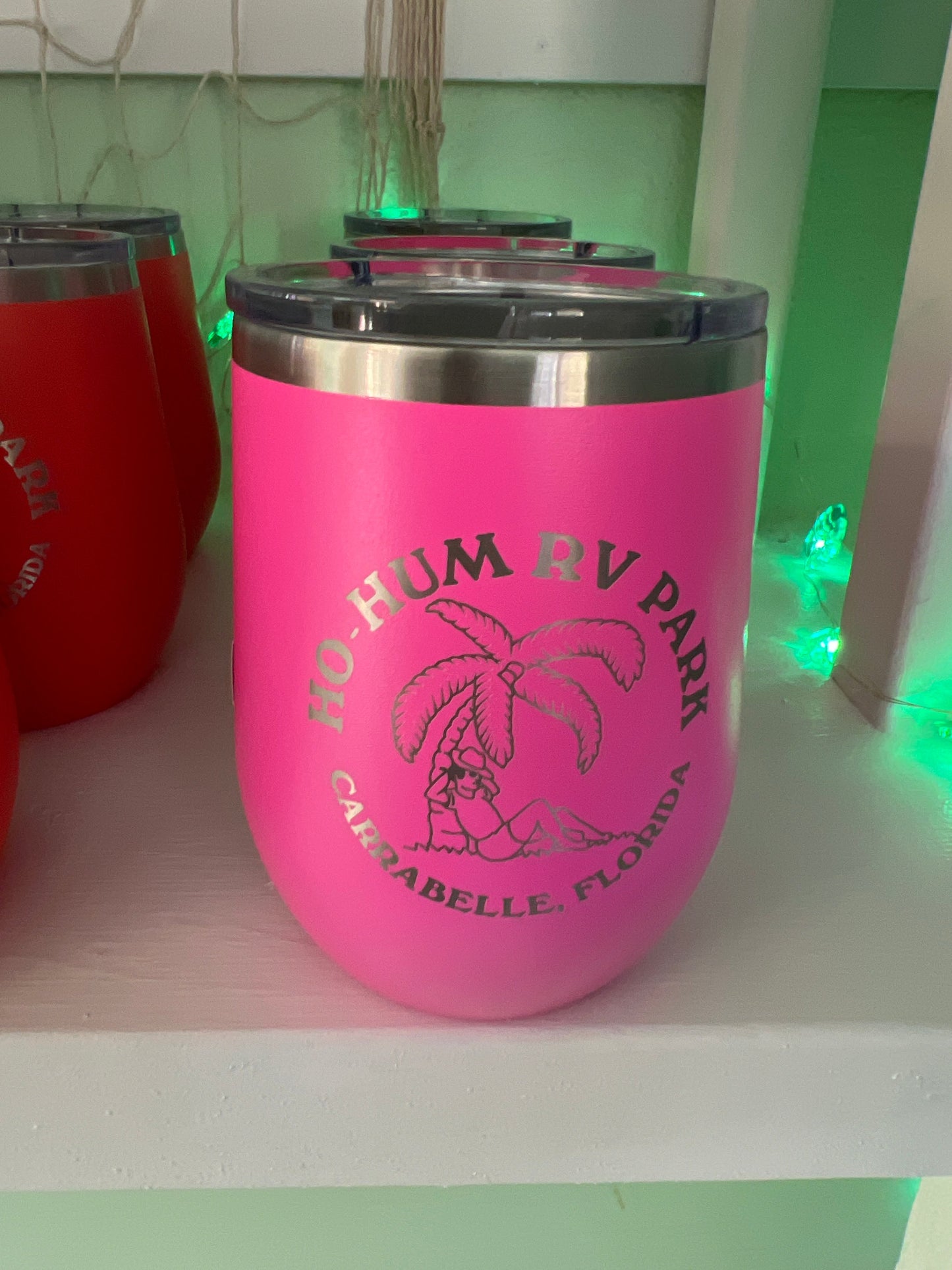 Ho-Hum Logo Wine Tumbler