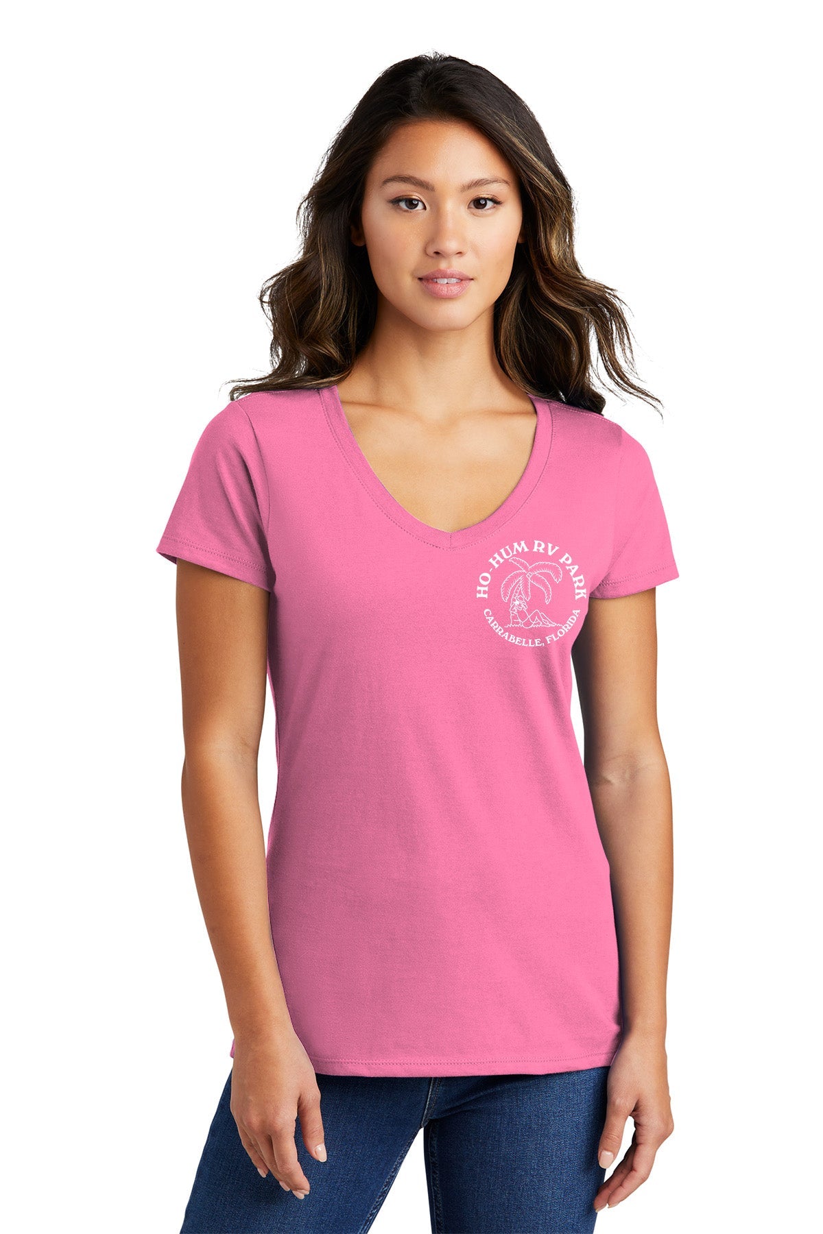 Ho-Hum Logo Ladies V-Neck