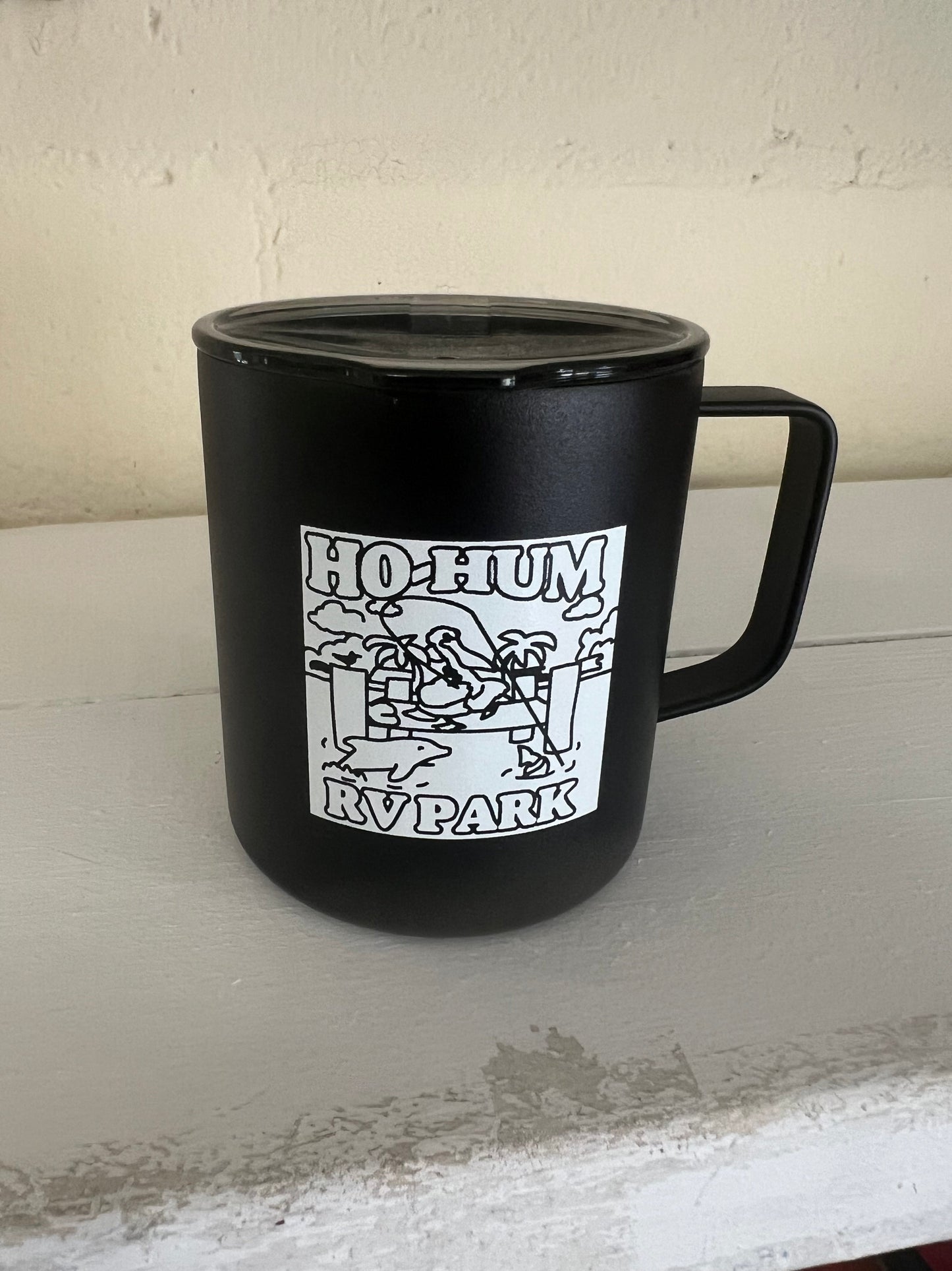 Ho-Hum Logo Metal Mug
